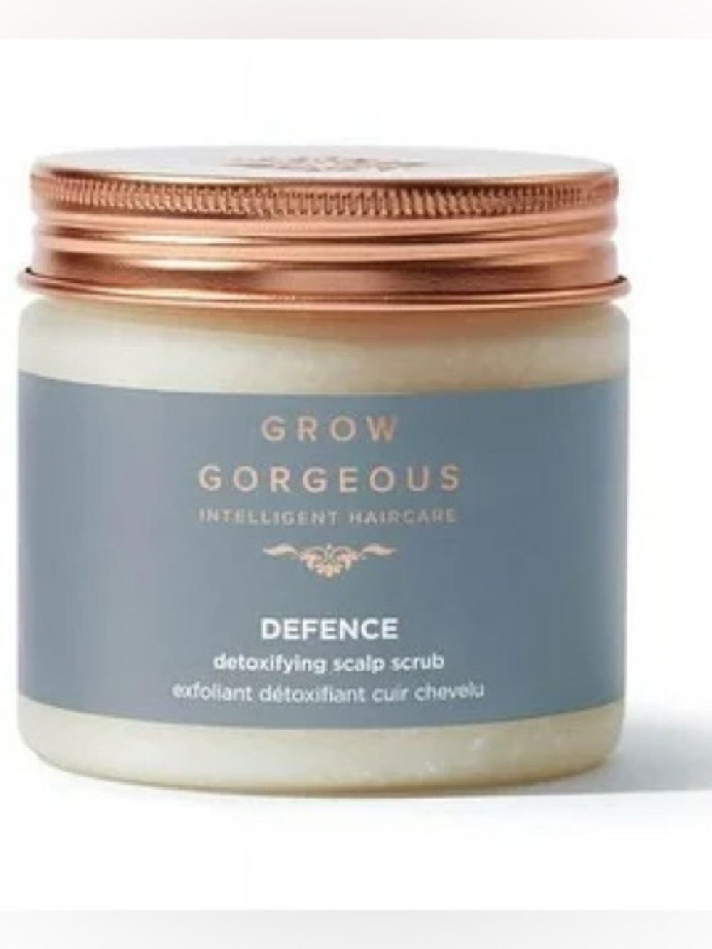 Grow Gorgeous Defence Detoxifying Scalp Scrub 6.7 oz NIB Retail:$33